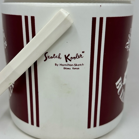 Vintage 1970s MISS. STATE BULLDOGS Skotch Kooler 2qt Water Jug Cooler Rare!! Y2 - Picture 2 of 6